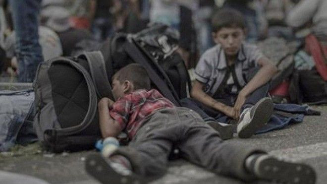 Xót xa hình ảnh trẻ em ở trại tị nạn Syria Ảnh 2