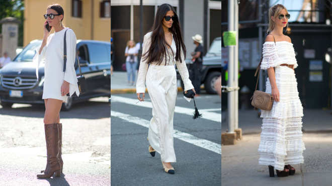 Cách mix màu trắng siêu cao thủ của các quý cô mặc đẹp nổi tiếng thế giới Ảnh 2