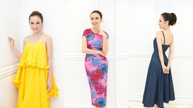 Đỗ Mạnh Cường chăm chút váy áo Xuân Hè 2016 cho Angela Phương Trinh Ảnh 2