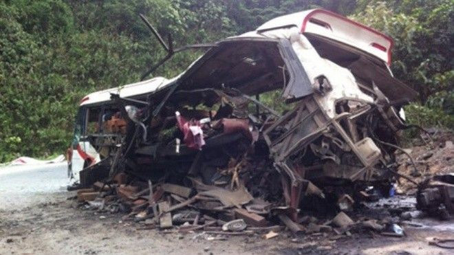 Xe khách sang Lào nổ tung trong đêm, 9 người Việt chết tại chỗ Ảnh 2