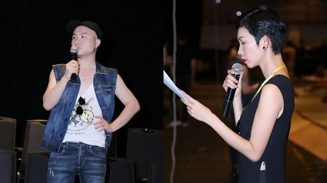 Đỗ Mạnh Cường, Xuân Lan 'vã mồ hôi' trong buổi tổng duyệt show Xuân Hè 2016 Ảnh 2