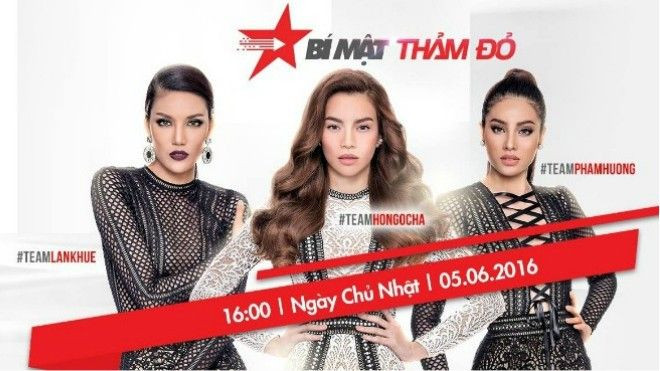 Bộ ba HLV quyền lực của The Face: Hồ Ngọc Hà - Phạm Hương - Lan Khuê lần đầu tiên cùng xuất hiện tại Bí mật thảm đỏ Ảnh 2