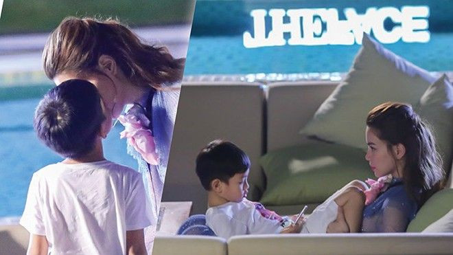 Subeo láu lỉnh, bất ngờ đến thăm mẹ Hồ Ngọc Hà ghi hình The Face Ảnh 2