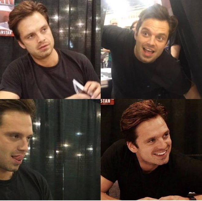Những khoảnh khắc “quậy phá” của Sebastian Stan