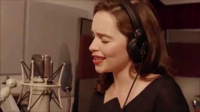 Emilia thu âm cho ca khúc nói về nhân vật của cô trong Game of Thrones.