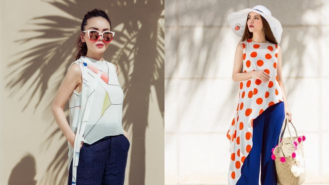 Yến Trang rực rỡ xuống phố ngày hè Ảnh 2