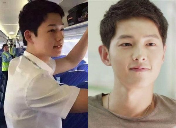 Chuyến bay náo loạn vì xuất hiện đại úy Yoo Shi Jin trong 'Hậu duệ mặt trời' Ảnh 2