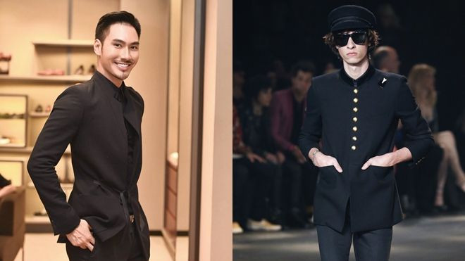 Lý Quí Khánh hào hứng chuẩn bị đồ hiệu trước đêm tiệc Saint Laurent Ảnh 2