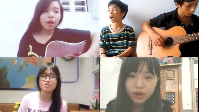 Những ca khúc về cha đầy xúc động chiếm ưu thế vòng loại GHV nhí Online Ảnh 2