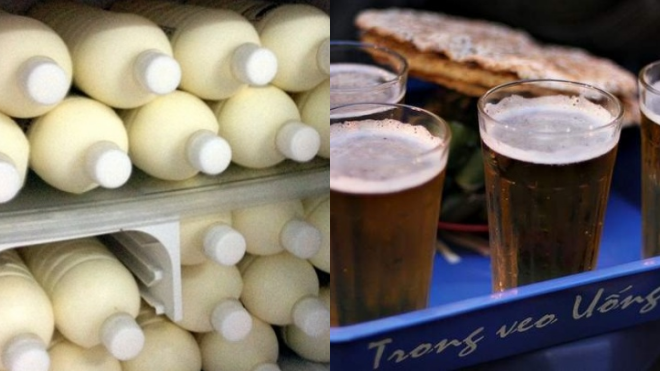 Nghịch lý sữa bò tươi dùng để tắm, bia rẻ tiền độc hại mang ra uống Ảnh 2