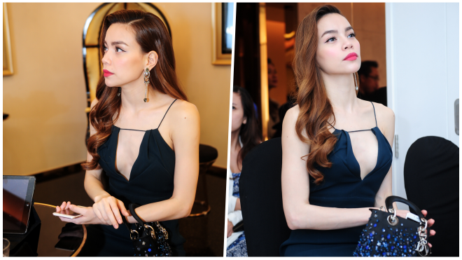 Hà Hồ 'lấp ló' khoe vòng một quyến rũ giữa sự kiện Ảnh 2