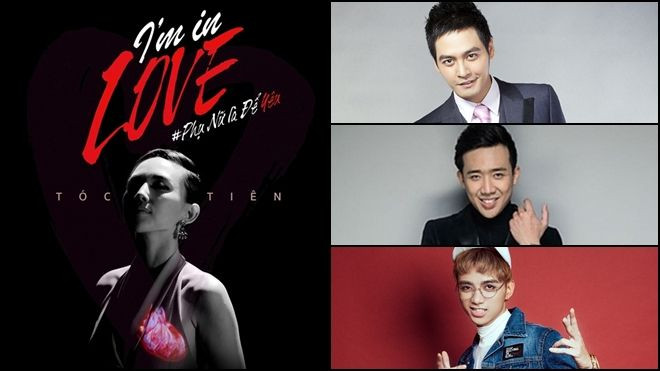 MC Phan Anh cùng loạt sao nam V-Biz ủng hộ MV nữ quyền của Tóc Tiên Ảnh 2