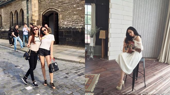 14/6: Hạnh Sino-Emily tươi trẻ trên đất Pháp, Thái Tuyết Trâm điệu đà với váy trắng tinh khôi Ảnh 2