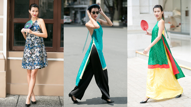 Không thể bỏ qua chiếc áo dài yếm quyến rũ trong hè này Ảnh 2