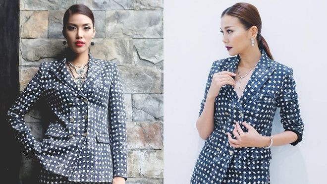 Thanh Hằng - Lan Khuê ai đẹp hơn khi cùng diện menswear? Ảnh 2