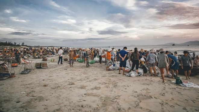 Buổi sáng yên bình ở làng chài Thăng Bình - Quảng Nam qua ống kính của nhiếp ảnh gia 9x Ảnh 2