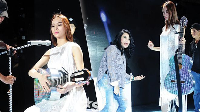 Thanh Lam tận tay 'thị phạm' khả năng chơi guitar cho Kiều Diễm Ảnh 2