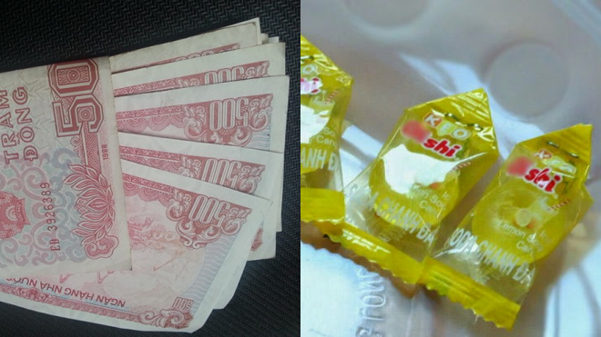 Độc chiêu của thanh niên cứng phản ứng cách trả tiền thừa bằng kẹo ở siêu thị Ảnh 2