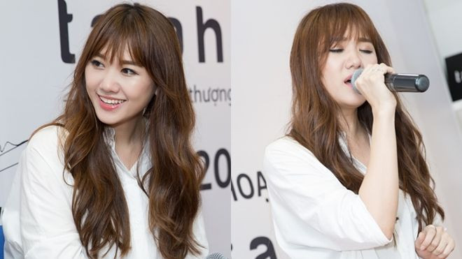 'Chính chủ' Hari Won lần đầu hát live 'Anh cứ đi đi' tại sự kiện Ảnh 2
