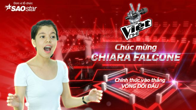 'Thiên thần lai' Chiara Falcone - thí sinh đầu tiên vào thẳng vòng Đối đầu của The Voice Kids 2016 Ảnh 2