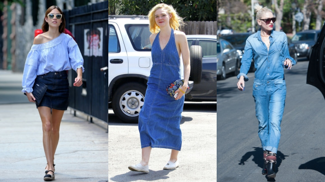Đây là cách mặc denim đẹp mà không bị nóng trong mùa hè Ảnh 2