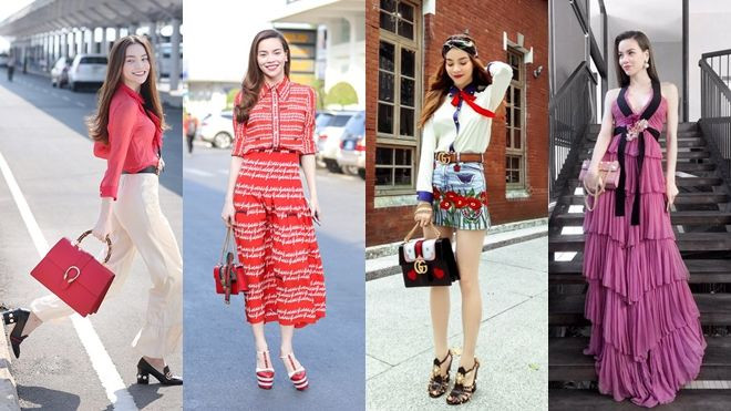 Bóc giá loạt túi xách Gucci sang chảnh của HLV The Face Hà Hồ Ảnh 2