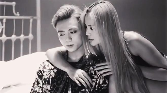 Soobin Hoàng Sơn lạnh lùng với gái đẹp trong 8 giây 'nhá hàng' La La La Ảnh 2