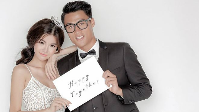 Mạc Hồng Quân - Kỳ Hân ngọt ngào trong ảnh cưới Ảnh 2