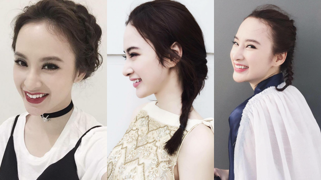 Học lỏm 3 cách tết tóc đẹp như Angela Phương Trinh Ảnh 2