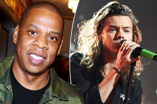 Harry hiện đang hợp tác và nhận được sự cổ vũ to lớn từ 'ông hoàng nhạc rap' Jay Z.