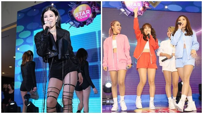 Đông Nhi siêu quyến rũ, cháy hết mình trong fan meeting của 'gà chiến' Lip B Ảnh 2