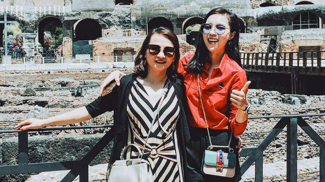 Kỳ Duyên rạng rỡ khám phá châu Âu cùng mẹ Ảnh 2