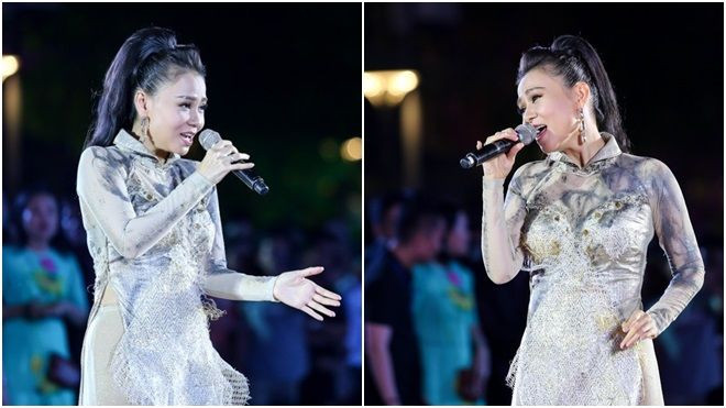 Thu Minh, Hồ Ngọc Hà cùng dàn sao Việt trình diễn trên phố đi bộ lộng gió Ảnh 2