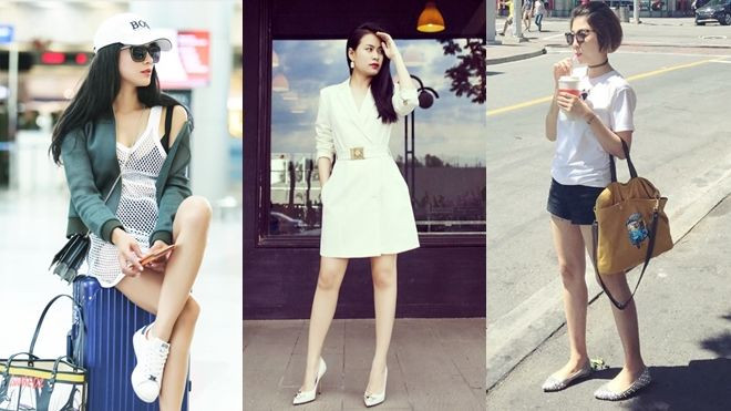 29/6: Hoàng Thuỳ Linh thanh lịch với Versace, Diệp Lâm Anh, Yumi Dương năng động xuống phố Ảnh 2