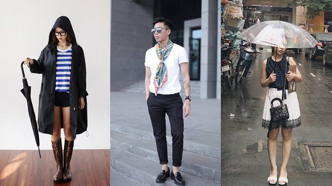Ai nói trời mưa không cần mặc đẹp? Ảnh 2
