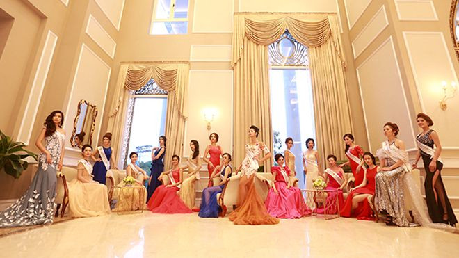 Thí sinh 'Hoa hậu Bản sắc Việt 2016' quyến rũ với đầm dạ hội Ảnh 2