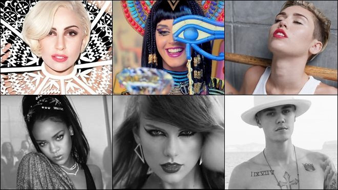 Vắng 'màu' Gaga - Katy - Miley, US-UK toàn MV nhạt toẹt! Ảnh 2