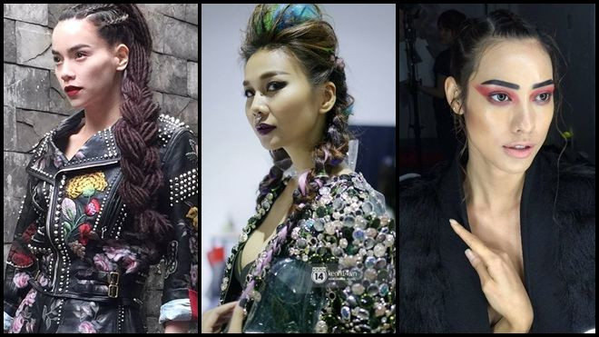 Kiểu trang điểm lạ mắt nào đang thu hút các sao Việt? Ảnh 2