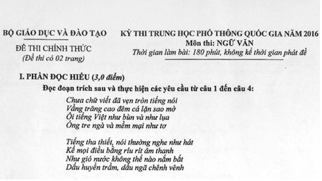 Phát hiện đối tượng tung tin đồn lộ đề thi môn Ngữ văn Ảnh 2