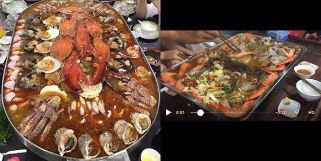Ngã ngửa vì nồi lẩu hải sản khủng trên mạng và ngoài đời Ảnh 2