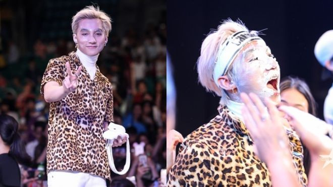 Bị bôi bánh kem đầy mặt, Sơn Tùng M-TP có sinh nhật tuổi 22 còn gì hạnh phúc hơn! Ảnh 2