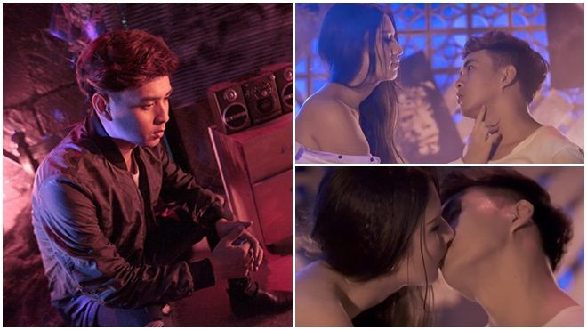 Hồ Quang Hiếu hôn bạn gái 'nồng cháy' trong MV mới Ảnh 2