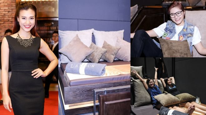 Sao Việt hào hứng trải nghiệp rạp phim 'ăn - nằm' cao cấp nhất Việt Nam Ảnh 2