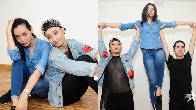 Trước khi nhập viện, Kiều Diễm - Adam đã tập nhảy hết mình cho đêm liveshow 4 Ảnh 2