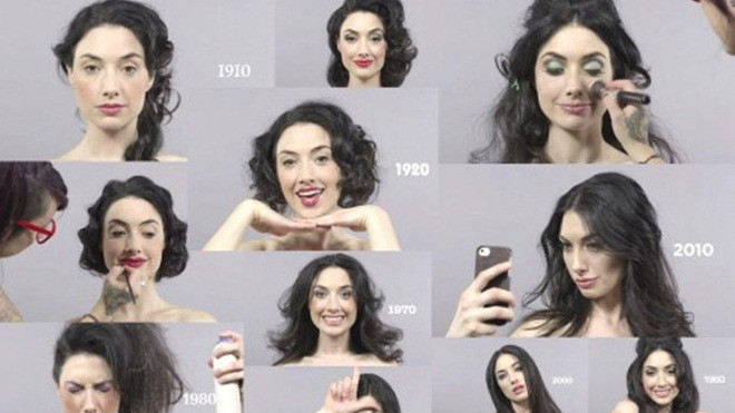 100 Years of Beauty - Tóm tắt xu hướng làm đẹp của phụ nữ thế giới chỉ trong 1 video Ảnh 2