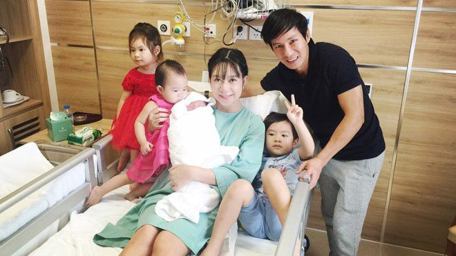 Bà xã Lý Hải đã sinh quý tử thứ 4 nặng 3 kg Ảnh 2