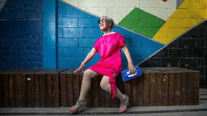 Cụ bà 80 gây sốt với bộ ảnh thời trang như một fashionista Ảnh 2