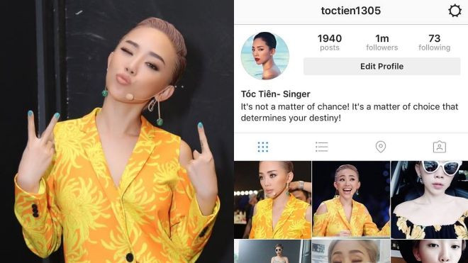 Tóc Tiên sung sướng là ca sĩ Việt đầu tiên cán mốc 1 triệu follower trên Instagram Ảnh 2