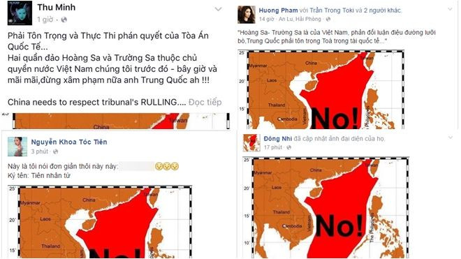 Sao Việt lên tiếng ủng hộ phán quyết của Tòa án quốc tế Ảnh 2