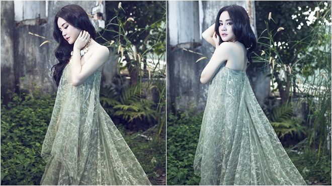 Vy Oanh trở lại showbiz với hình ảnh cuốn hút, ma mị Ảnh 2